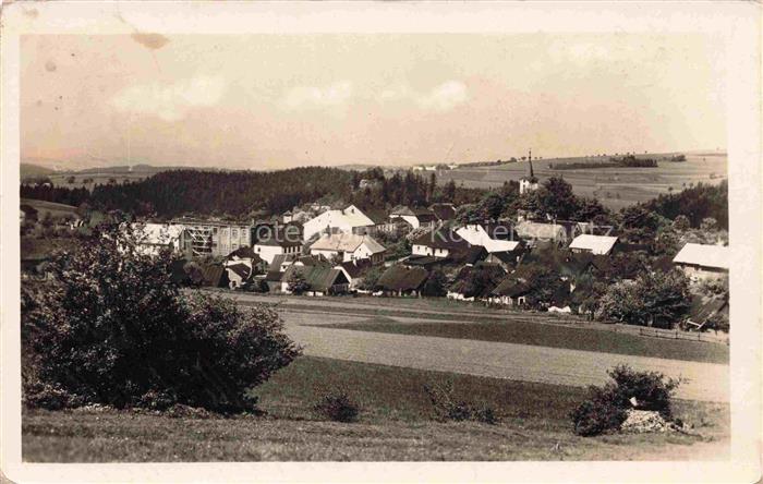 74033501 Novy Hradek Neubuergles Nachod Koeniggraetz CZ Panorama