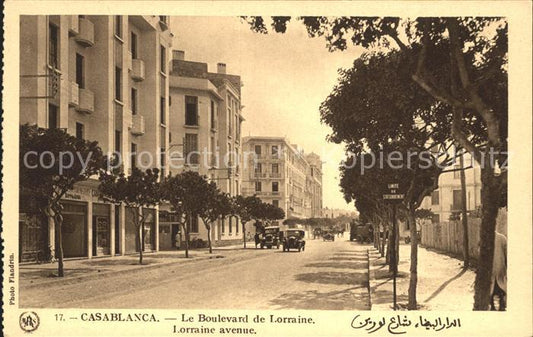 12189375 Casablanca Le Boulevar de Lorraine