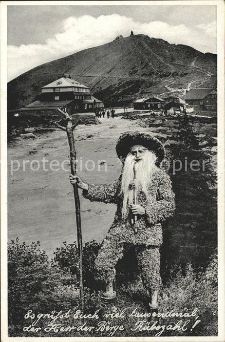 12190017 Riesengebirge Krkonose Karkonosze Ruebezahl Herr der Berge