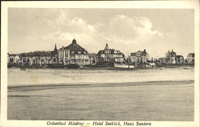 12190034 Misdroy Ostseebad Westpommern Hotel Seeblick Haus Seestern