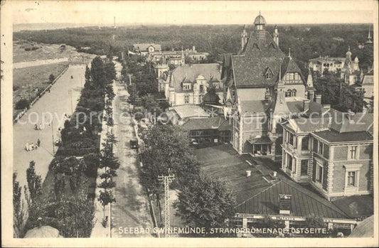 12191884 Swinemuende Ostseebad Westpommern Strandpromenade