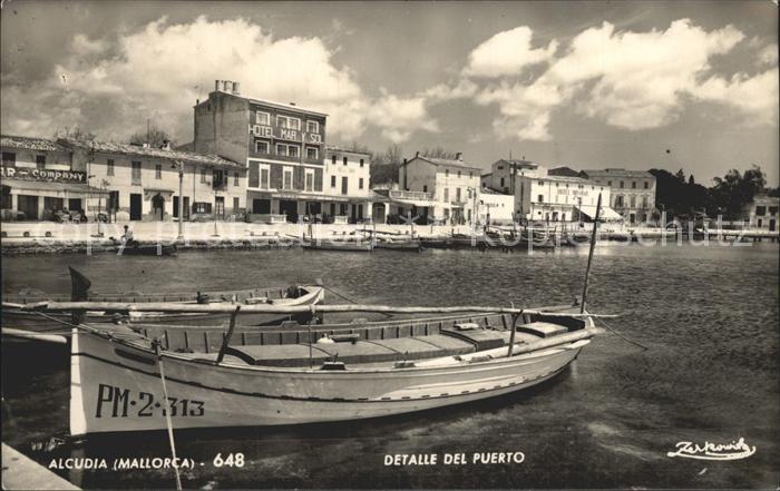 12193585 Alcudia Mallorca Fischerboot