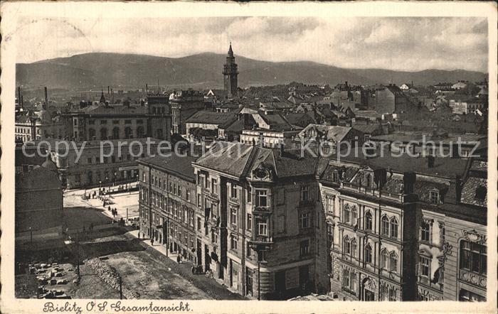 12194782 Bielitz Oberschlesien Gesamtansicht