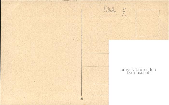 12194802 Glogau Niederschlesien Realschule mit Denkmal Friedrichs des Grossen