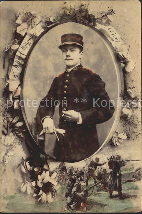 12291927 Militaria Frankreich portrait