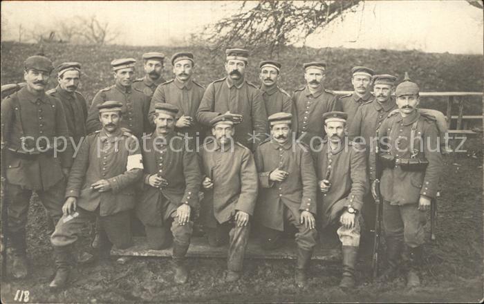 12385640 Militaria WK1 gruppenfoto