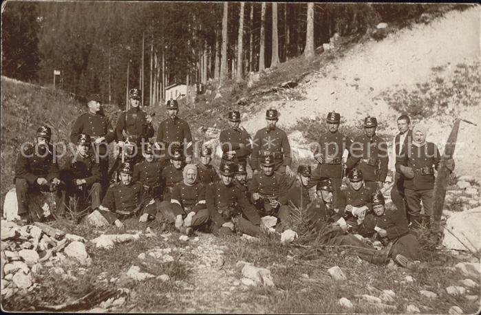 12407391 Militaria Frankreich Gruppenfoto Weltkrieg 1