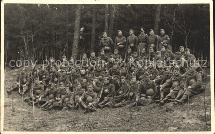 12407415 Militaria WK1 Gruppenfoto