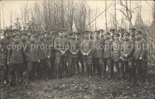 12407450 Militaria WK1 Gruppenfoto