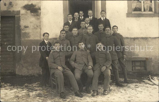 12407464 Militaria WK1 gruppenfoto