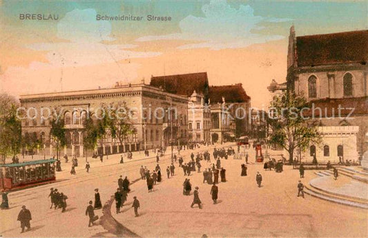 12657318 Breslau Niederschlesien Schweidschnitzer Strasse