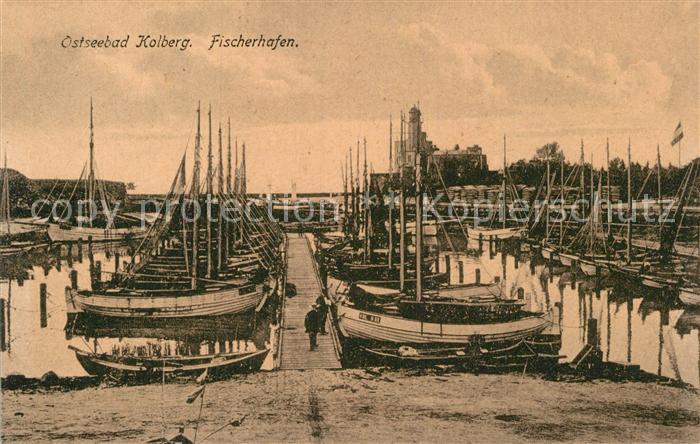 32980139 Kolberg Ostseebad Kolobrzeg Fischerhafen