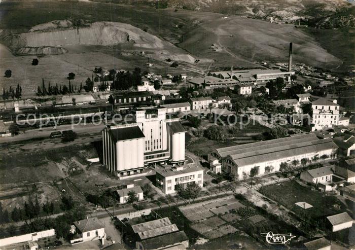 32983648 Affreville Alger Photographie aérienne Docks-Silos Gare Briquetteries Benicho