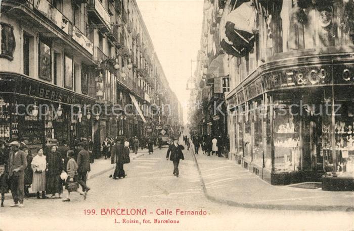 13153330 Barcelona Cataluna Calle Fernando