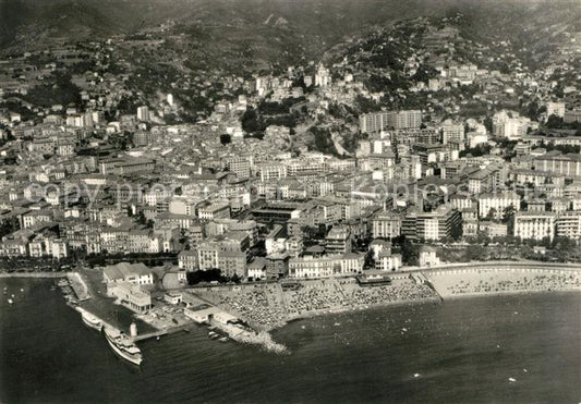 13153808 Sanremo Fliegeraufnahme Strand Hafen Hotel