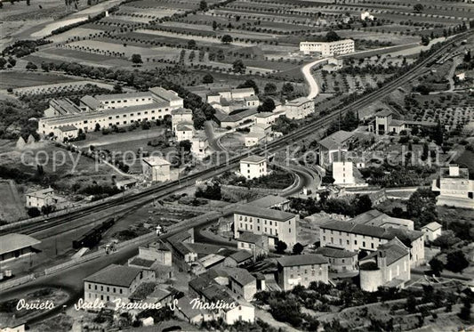 13153862 Orvieto Fliegeraufnahme Scalo Frazione San Martino