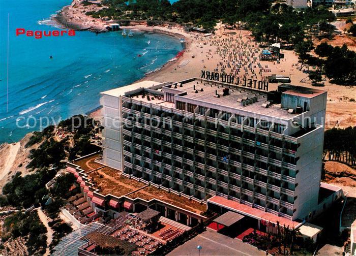 13187532 Paguera Mallorca Islas Baleares Fliegeraufnahme Hotel Lido Park