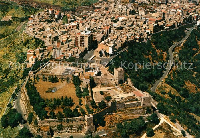 13215943 Enna aerial photograph Castello di Lombardia