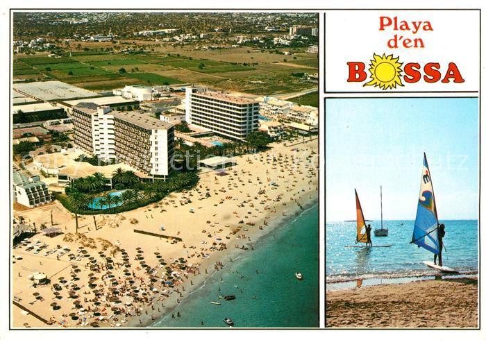 13221062 Ibiza Islas Baleares Playa d`en Bossa Fliegeraufnahme