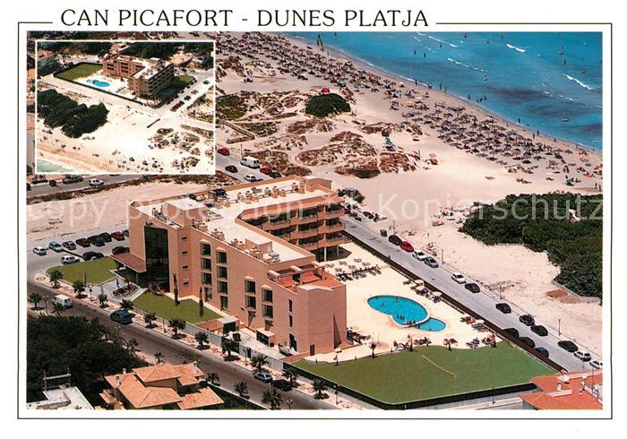 13221731 Can Picafort Mallorca Fliegeraufnahme Aparthotel Dunes Platja