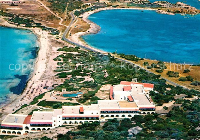 13223725 Gallura Sardinia Italy aerial photo Capo Testa beach