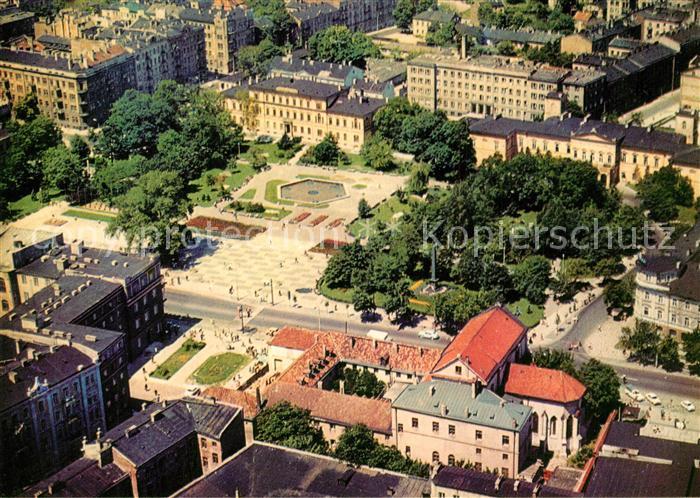 13235794 Lublin Lubelskie Plac Litewski widok z lotu ptaka Fliegeraufnahme