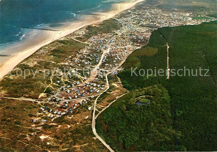 13238914 Vlieland Kampeercentrum Stortemelk vanuit de lucht Fliegeraufnahme