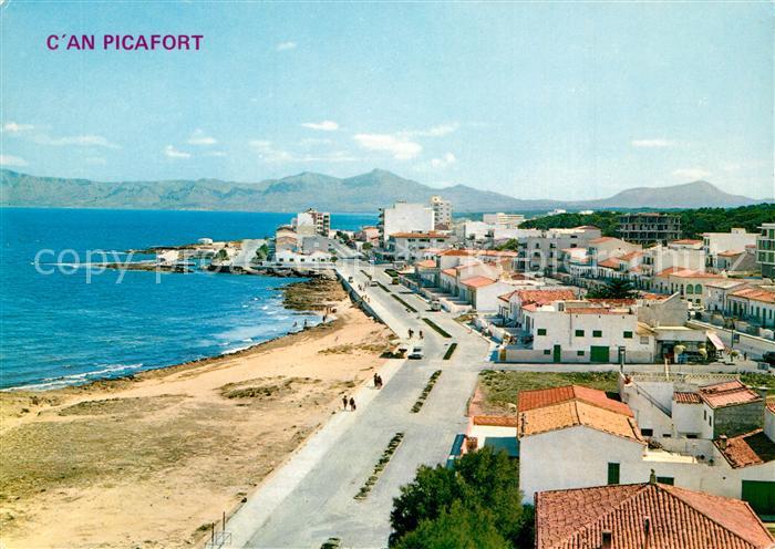 13240134 Can Picafort Mallorca coastal panorama waterfront beach