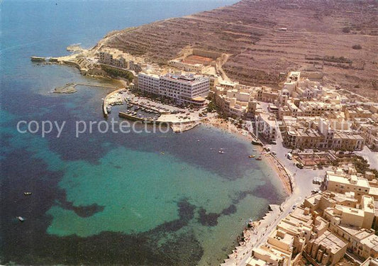 13259832 Gozo Malta Marsalforn Popular Resort aerial photo