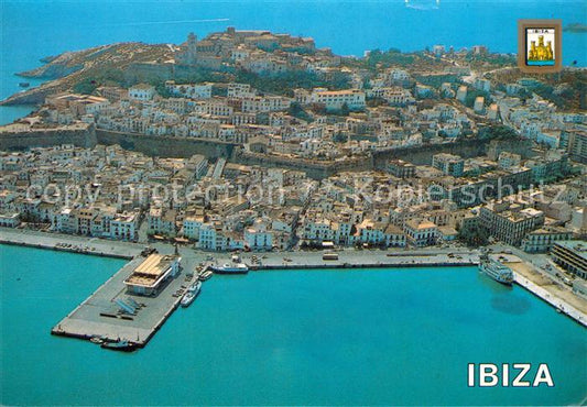 13270157 Ibiza Islas Baleares Isla Blanca Fliegeraufnahme