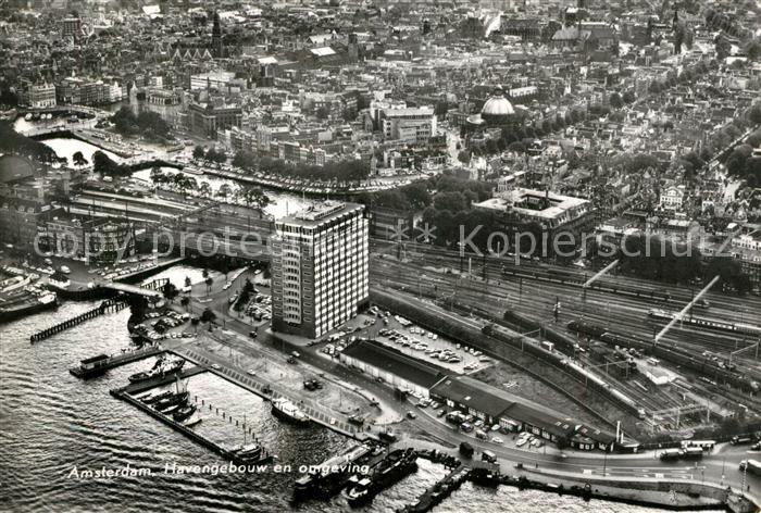 13289367 Amsterdam Pays-Bas Photographie aérienne du port