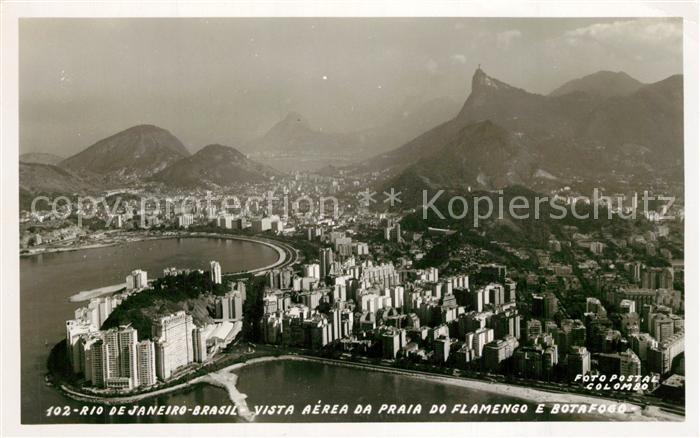 13292399 Rio de Janeiro Fliegeraufnahme Praia do Flamengo