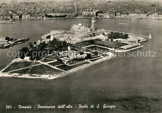 13289558 Venezia Venedig Fliegeraufnahme Isola di S. Giorgio