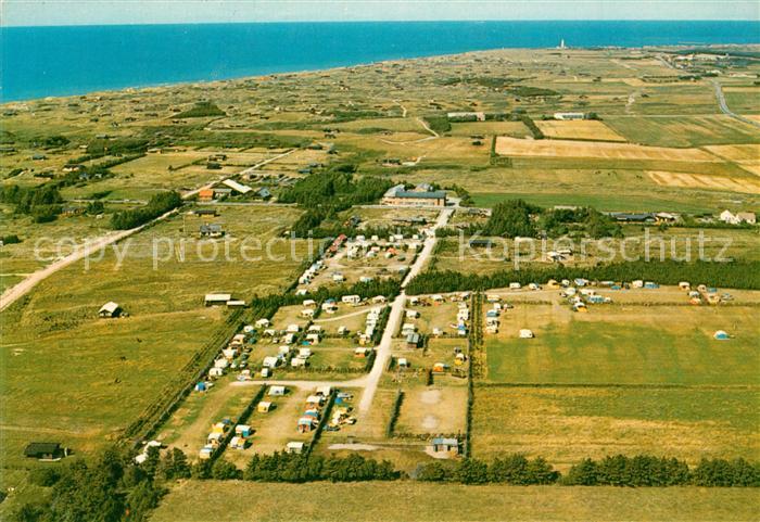 13312777 Hirtshals Tornby Strand Camping aerial photograph