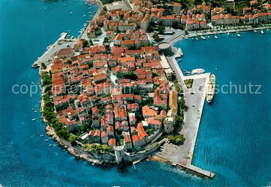 13313573 Korcula aerial photograph