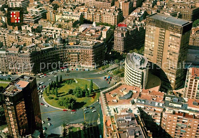 13316852 Barcelona Cataluna Plaza Calvo Sotela Fliegeraufnahme