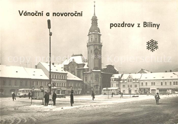 13316916 Praha Prahy Prague Vanocni a novorocni pozdrav z Biliny