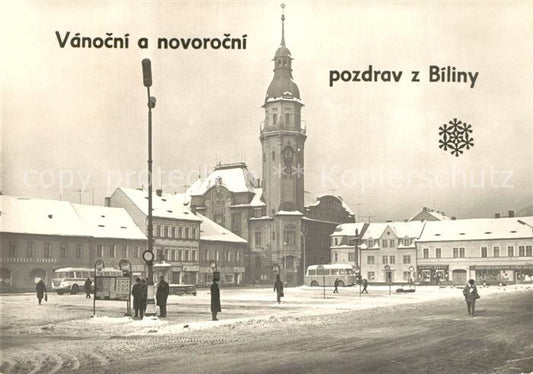 13316916 Praha Prahy Prague Vanocni a novorocni pozdrav z Biliny