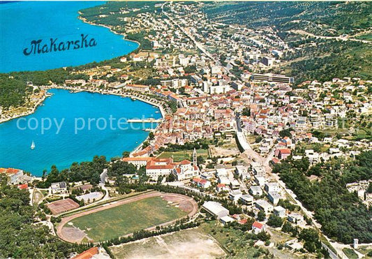 13317619 Makarska Dalmatia aerial photograph