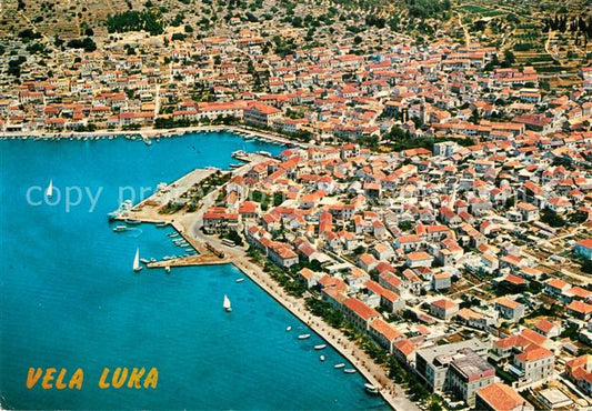 13317620 Vela Luka aerial photograph