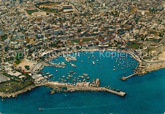 13329368 Pireus Picturesque Harbor and City Aerial Photograph