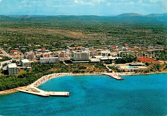 13339130 Vodice aerial photograph with Hotel Imperial