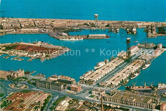 13339191 Barcelona Cataluna Puerto Vista aerea parcial