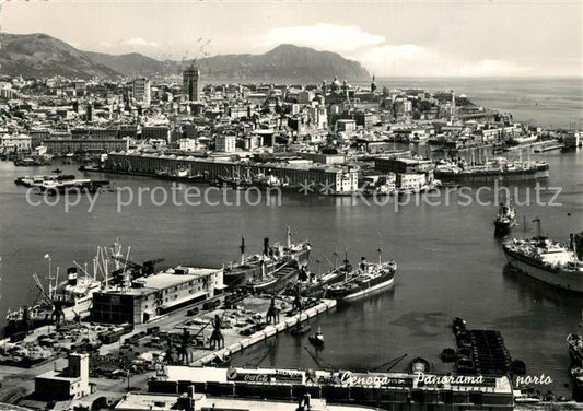 13355773 Genova Gênes Ligurie Panorama et frais de port