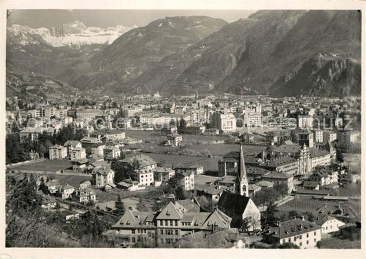 13373595 Gries-Quirein Bozen Fliegeraufnahme mit Rosengarten