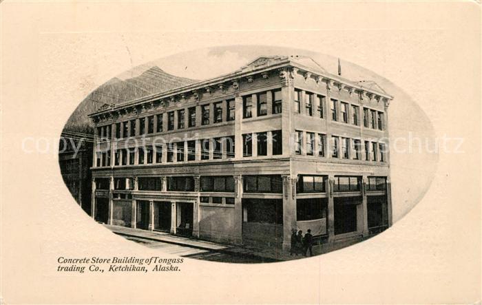 33373113 Ketchikan Alaska Concrete Store Building of Tongass Trading Co.