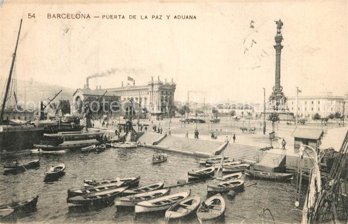 13514422 Barcelona Cataluna Puerta de la Paz Aduana