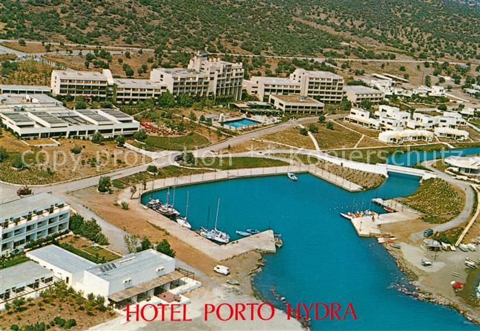 13516061 Hydra Greece aerial photo Hotel Porto