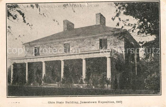 13515701 Jamestown Ohio Exposition 1907 Ohio State Building