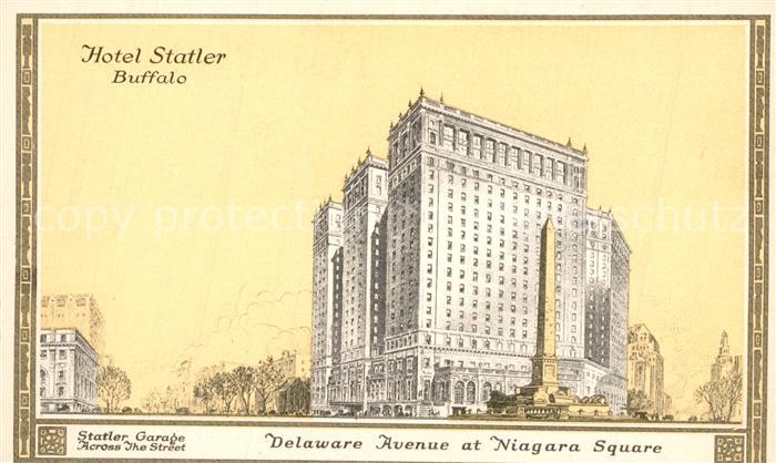 13550953 Buffalo New York Hotel Statler Illustration